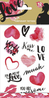 Love Liebe Tattoos temporär