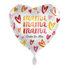 Maman merci pour tout ballon (rempli d'hélium)