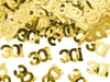 Coeurs de confettis artificiels rose 