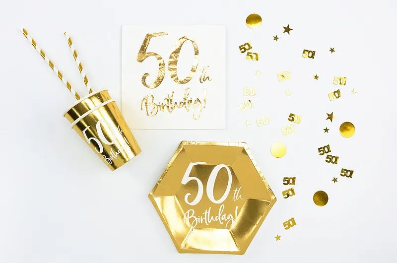 Metallic Konfetti 50 Gold - Konfetti