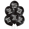 Ballon Ballon Joyeux anniversaire grincheux 