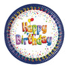 Papier Teller Happy Birthday