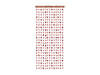 Party Vorhang Herze Rosegold