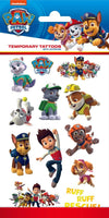Paw Patrol temporary tattoos