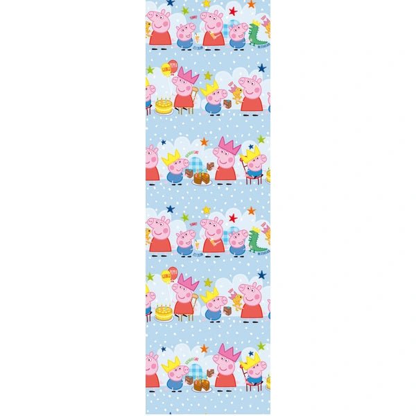 Peppa Pig Geschenkpapier 2m x 70cm (1 Rolle) - Geschenkpapier