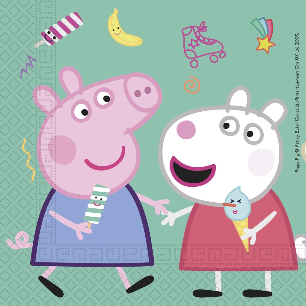 Peppa Wutz Servietten - Servietten