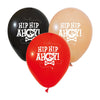 Piraten Hip Hip Ahoy Ballon Geburtstag Helium geeignet