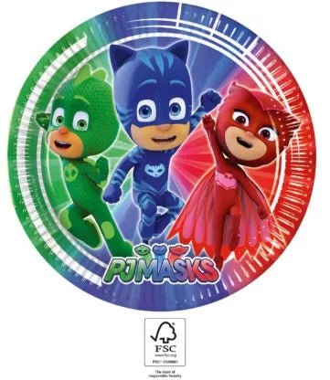 PJ Mask Papier Teller - Teller