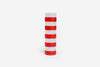 Serpentins rouges et blancs
