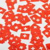 Mini confettis de table suisses