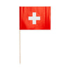 Drapeaux suisses en papier