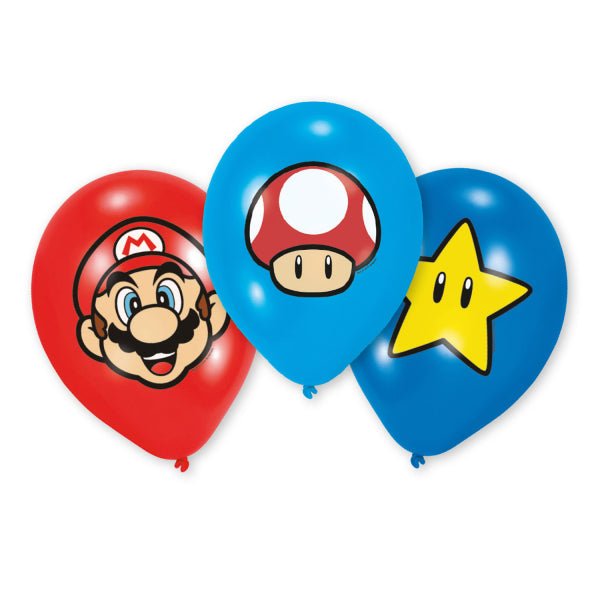 Super Mario Bros Ballon - Latex bedruckt