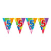 Wimpelkette Zahl 5 - Girlande