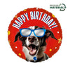 XL Cool Doggy Birthday Ballon (mit Helium gefüllt)