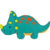 XL Dinosaurier Triceratops Ballon (mit Helium gefüllt)