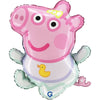 XL Evie (Baby Peppa) Ballon (mit Helium gefüllt)