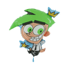 XL Fairly odd parents - Cosmic Ballon (mit Helium gefüllt)