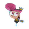 XL Fairly odd parents - Wanda Ballon (mit Helium gefüllt)
