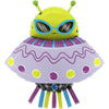 XL Funky Alien Ballon (mit Helium gefüllt)