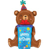 Ballon XL Big Hug Bear (Teddy) (rempli d'hélium)