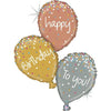 XL Happy Birthday to you Ballon (mit Helium gefüllt)