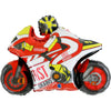 Ballon moto XL (gonflé à l'hélium) 