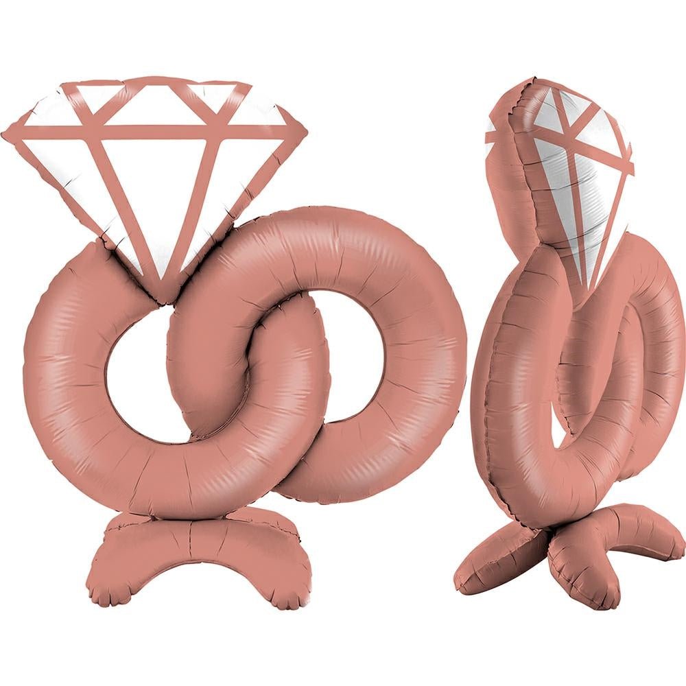 XL Ring Hochzeit Ballon (zum selber aufblasen mit Luft) - Airloonz