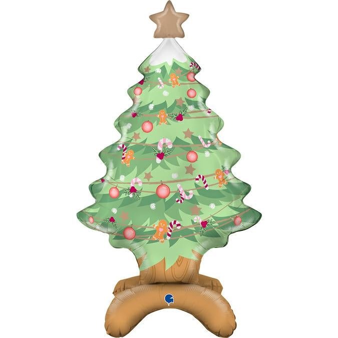 XL Weihnachtsbaum AirLoonz Ballon (zum selber aufblasen mit Luft) - Airloonz