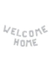 Guirlande de ballons XL Welcome Home Argent