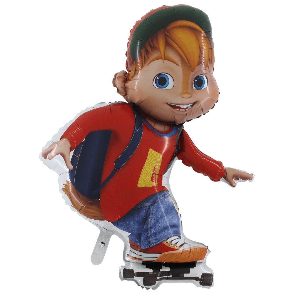 XXL Alvin and the Chipmunks Ballon (mit Helium gefüllt) - Supershape helium