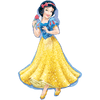 Ballon Blanche Neige XXL (rempli d'hélium)