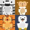 Zoo Tiere Servietten