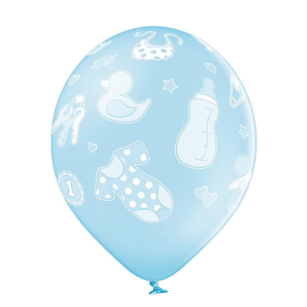 1 Jahr Geburtstag Boy Ballon - Latex bedruckt
