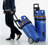 Ballon hélium 10 litres + valve de remplissage + chariot 