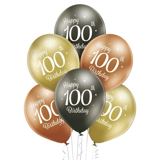 🎈100 Jahre Geburtstag Ballon🎈 - Latex bedruckt