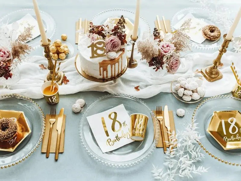 18 Geburtstag Becher gold - Becher