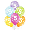 🎈Ballon anniversaire 5 ans 🎈 