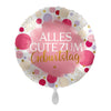 Ballon joyeux anniversaire fille (rempli d'hélium) 