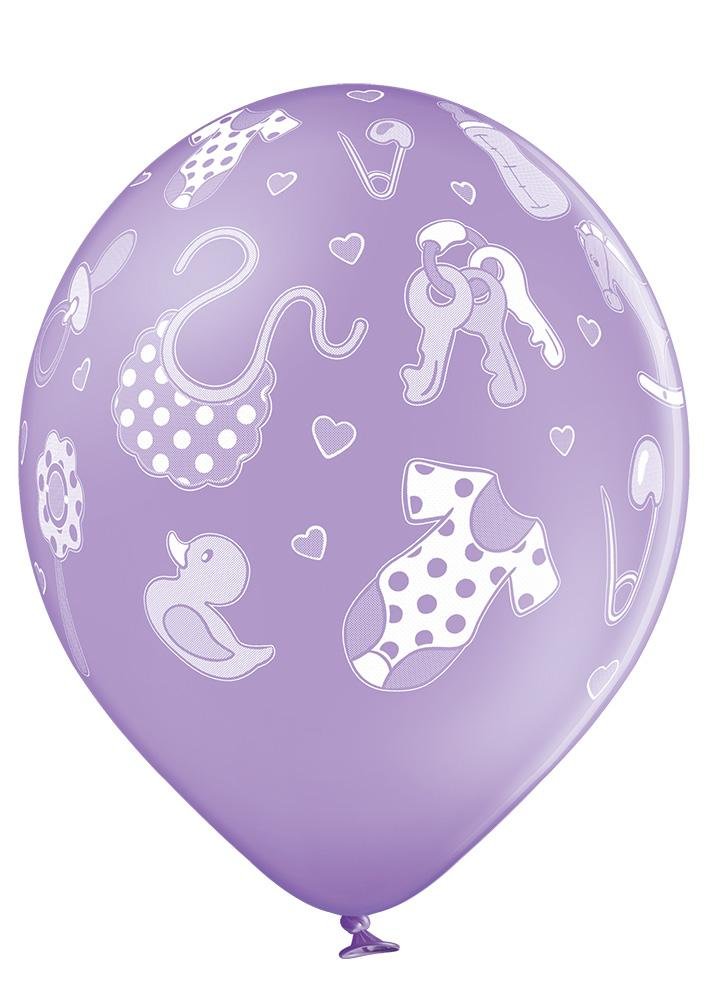 Baby Girl Ballon - Latex bedruckt