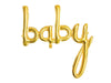 baby XL bannière ballon or 