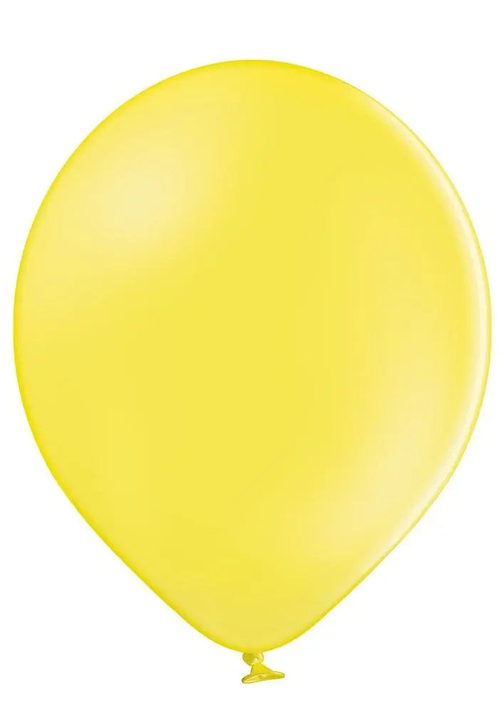 Ballon gelb - Latex Ballone Uni normal