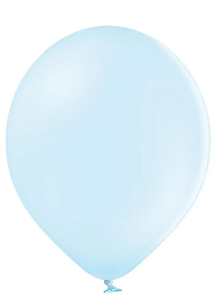 Ballon klein eisblau - Latex Ballone Uni klein