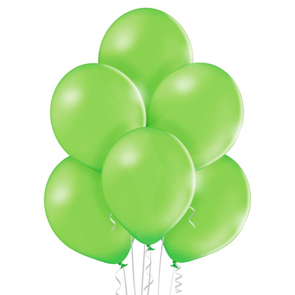 Ballon klein limettengrün - Latex Ballone Uni klein