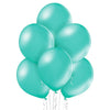 Ballon petit vert métallisé 