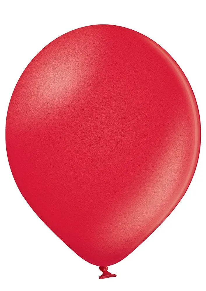 Ballon klein metallic kirschrot - Latex Ballone Uni klein metallic