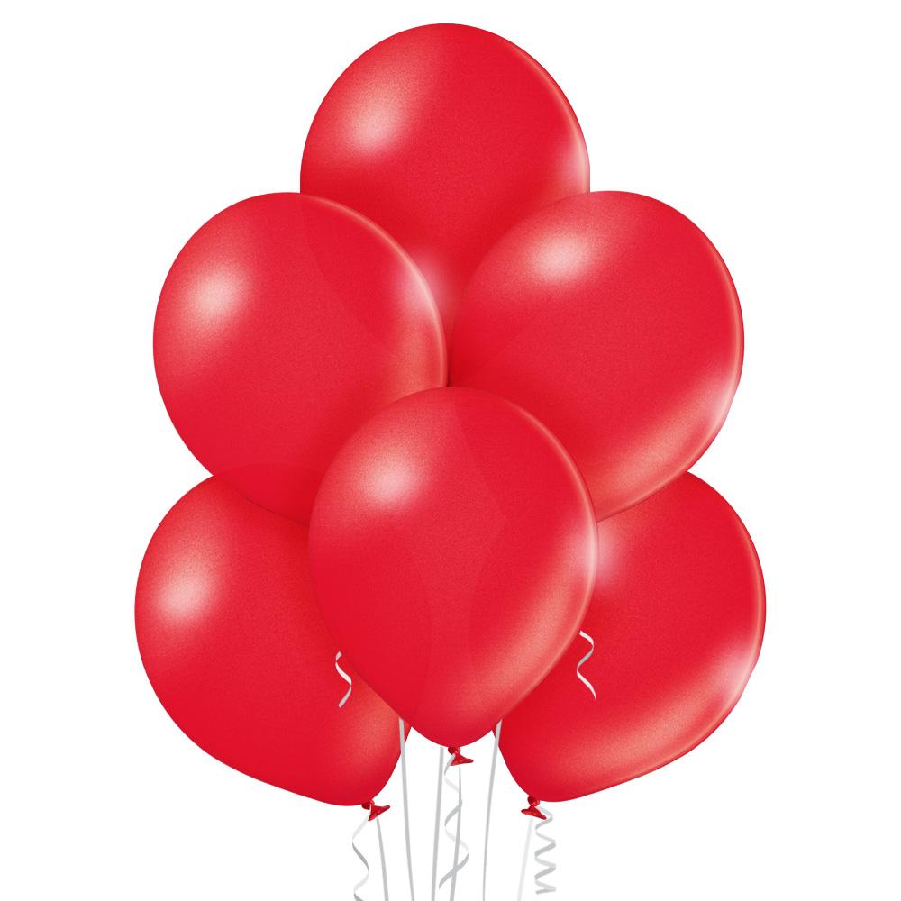 Ballon klein metallic kirschrot - Latex Ballone Uni klein metallic