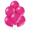 Ballon petit rose métallisé (fuchsia) simple 