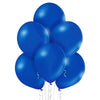 Ballon petit bleu royal métallisé 
