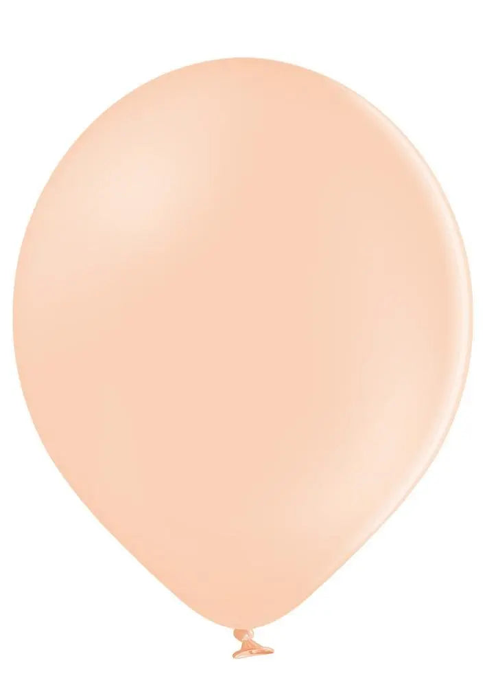 Ballon klein pfirsich creme - Latex Ballone Uni klein