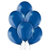 Ballon petit bleu transparent 